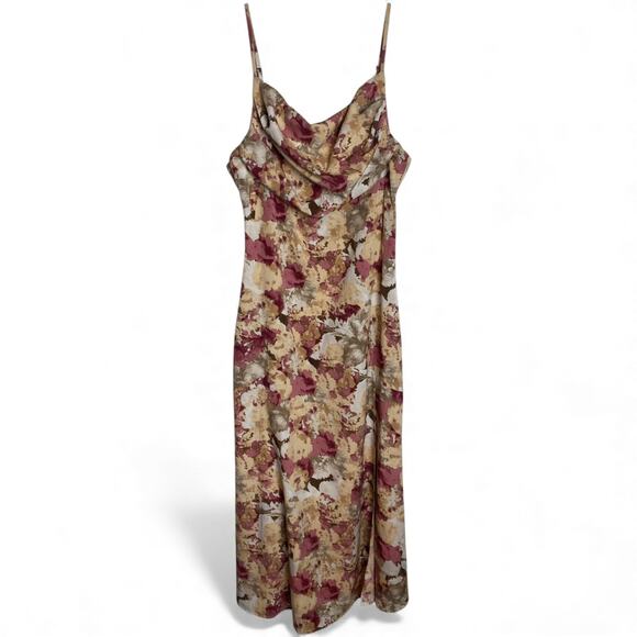 fiemaoves Dresses & Skirts - Floral Maxi Dress with Side Slit - Fiemaoves - S